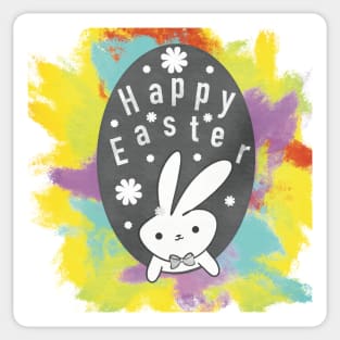 Easter colourful eggs Sticker